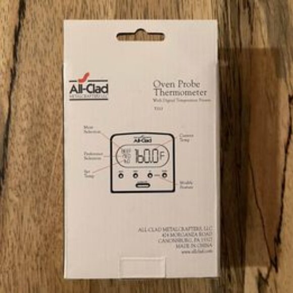All Clad Oven Probe Thermometer & Thanksgiving Table Cookbook - Picture 2 of 4